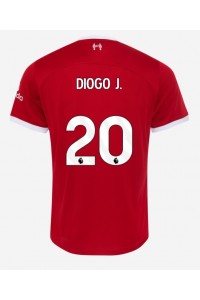 Liverpool Diogo Jota #20 Jalkapallovaatteet Kotipaita 2023-24 Lyhythihainen